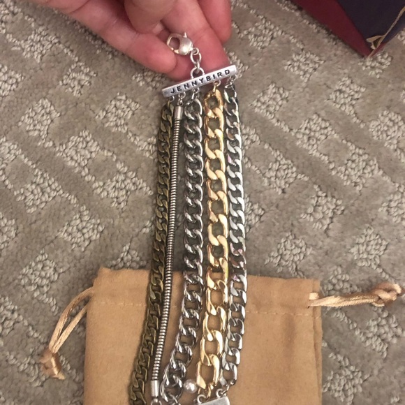 Jennybird Austin cuff bracelet. Brand new never worn little tarnish on the clasp - Picture 5 of 8